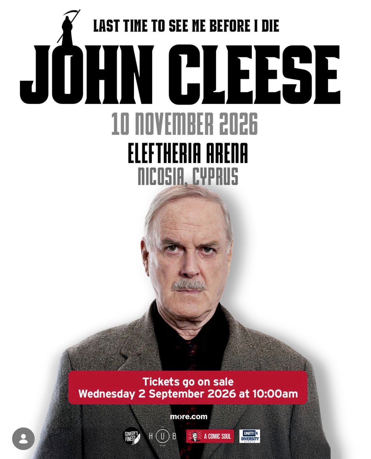 John Cleese: «Last Time To See Me Before I Die»